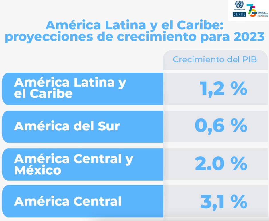 CEPAL: Diferentes estimaciones para la magnitud de la desaceleración