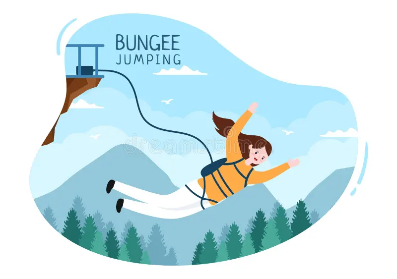Bungee jumping político. 