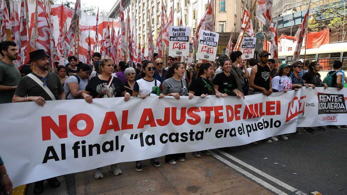 El agite llegó
