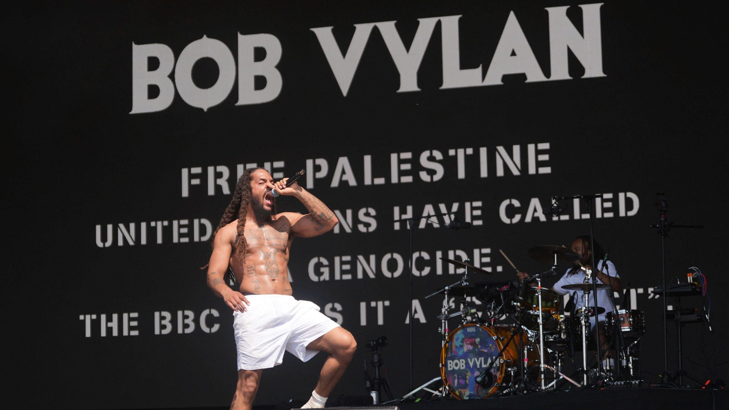 Bob Vylan en Glastonbury