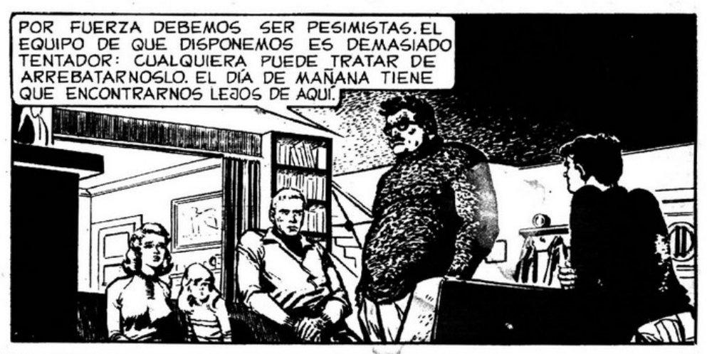 El día de mañana tiene que encontrarnos lejos de aquí