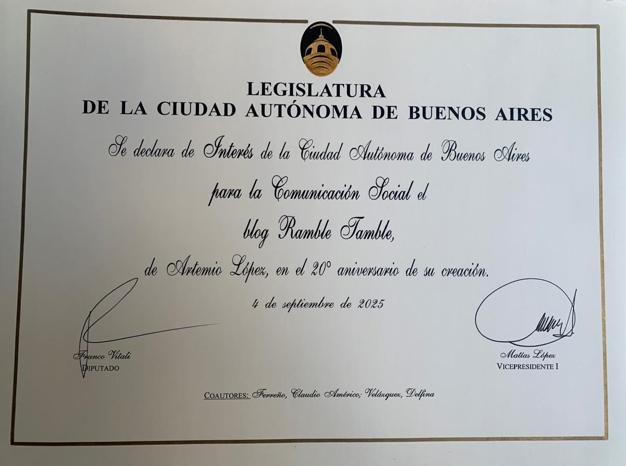 Ramble Tamble: 20 años