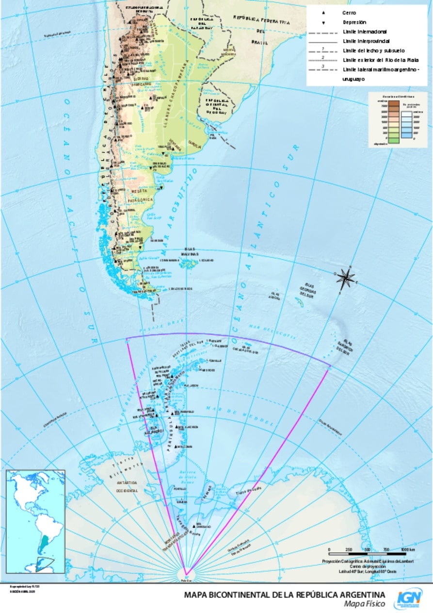 Ineludible: Proyección de La Argentina hacia las islas Malvinas y la Antártida