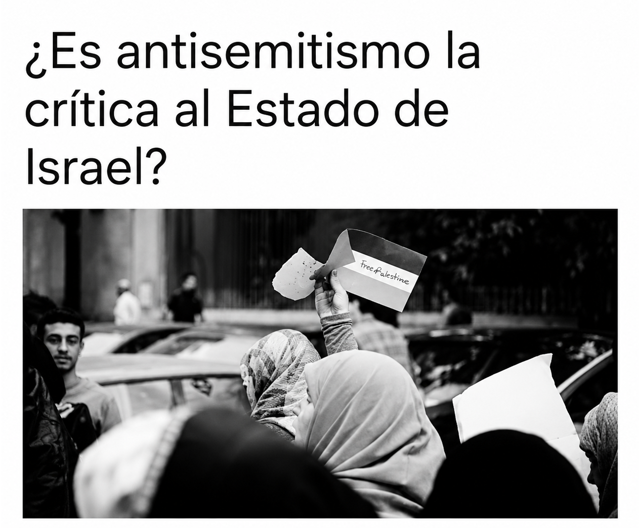 Críticas al estado de Israel: «Desde el río hasta el mar»