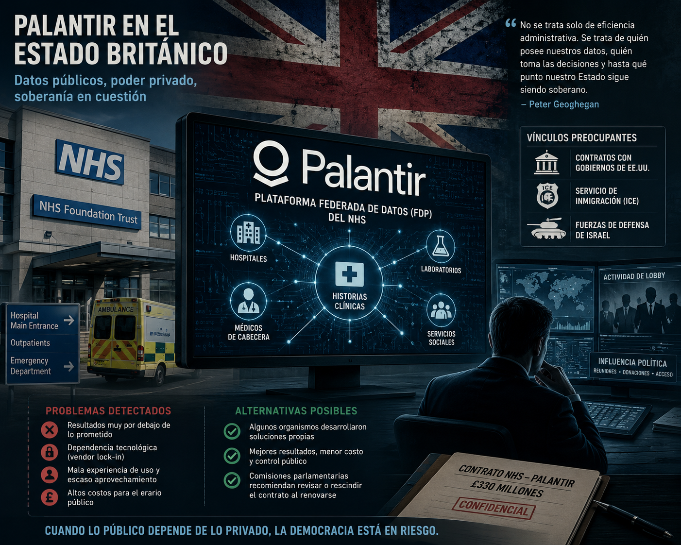 Reino Unido: Cuando las funciones estatales estratégicas quedan en manos de corporaciones