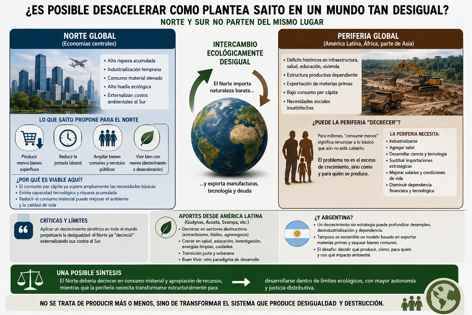¿Es posible desacelerar en la periferia?