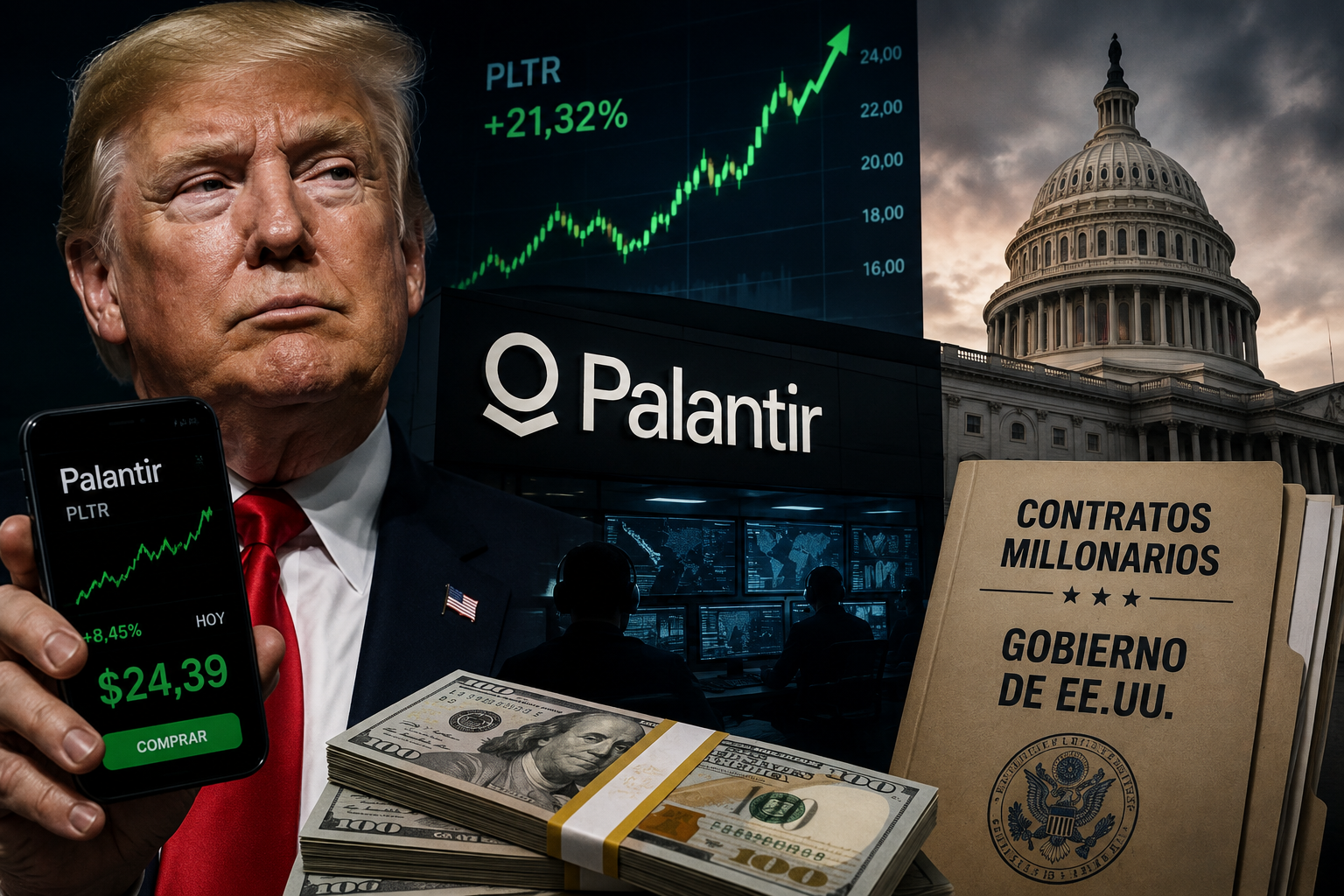 El poder político y el capital tecnológico se confunden