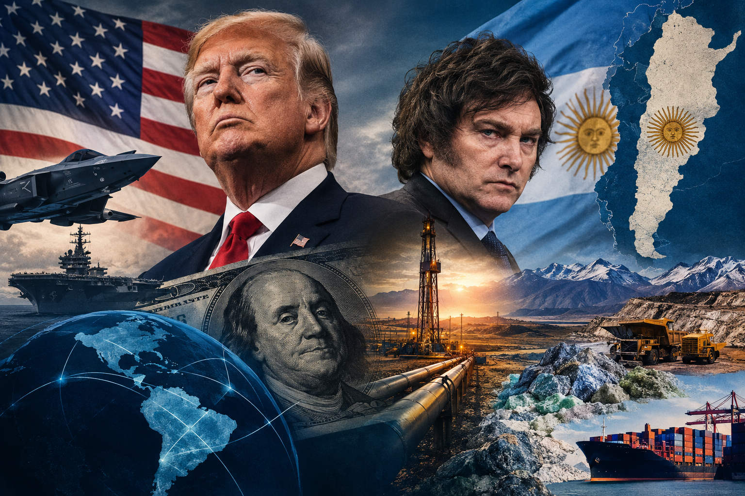 Trump rearma el imperio y Milei entrega la periferia