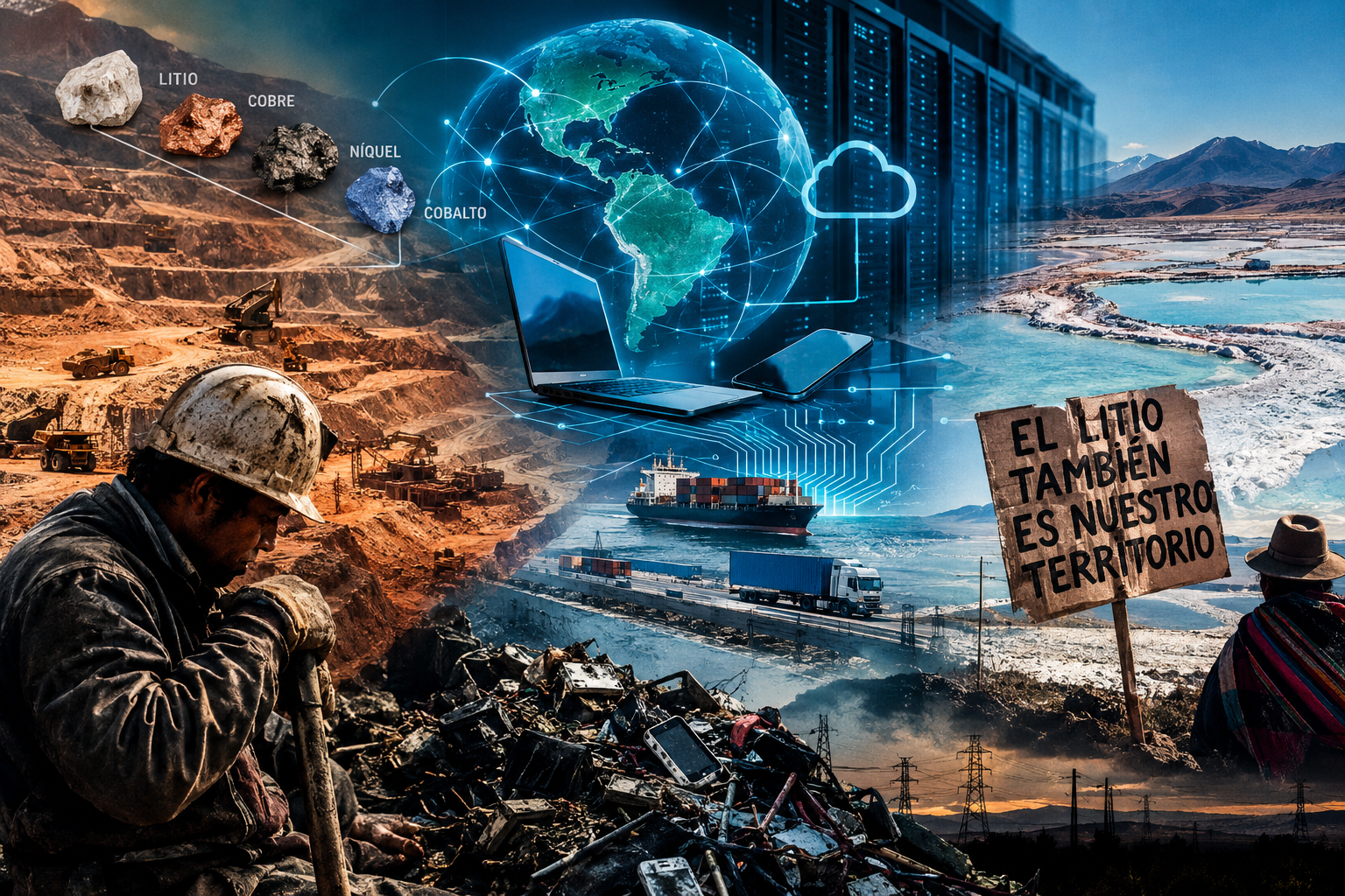 La nube también contamina: el capitalismo digital detrás del ecocidio