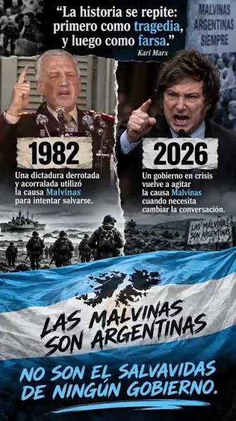 Malvinas: De la tragedia a la farsa