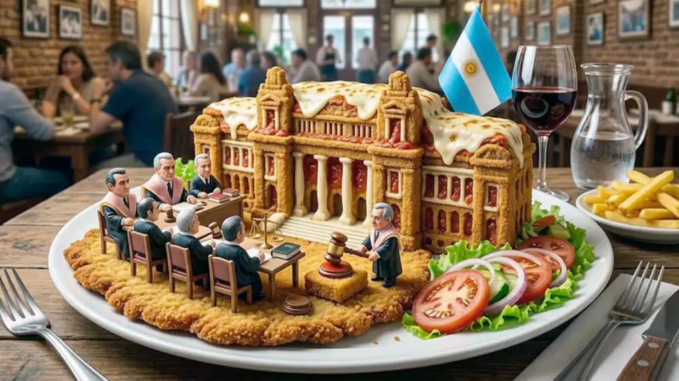 Servida en bandeja