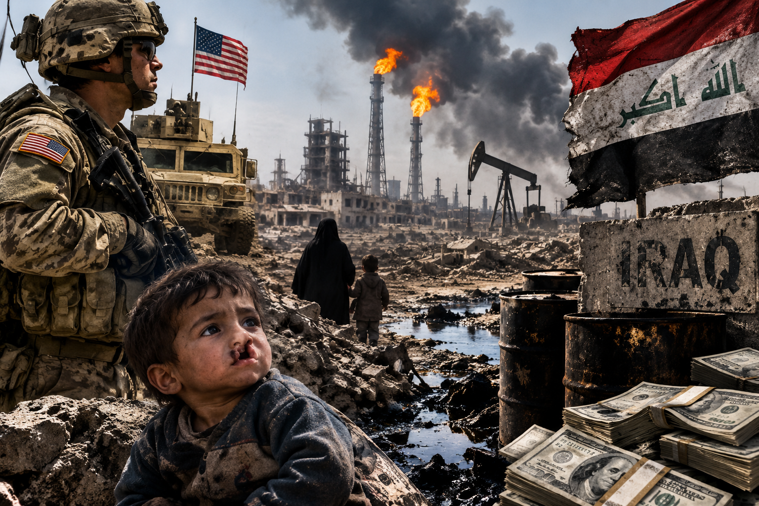 Irak: 23 años de guerra y saqueo