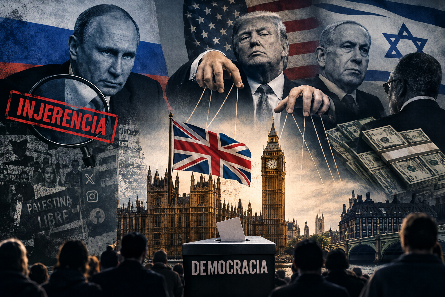 La injerencia que Occidente no quiere ver: Israel, Washington y el poder de los multimillonarios