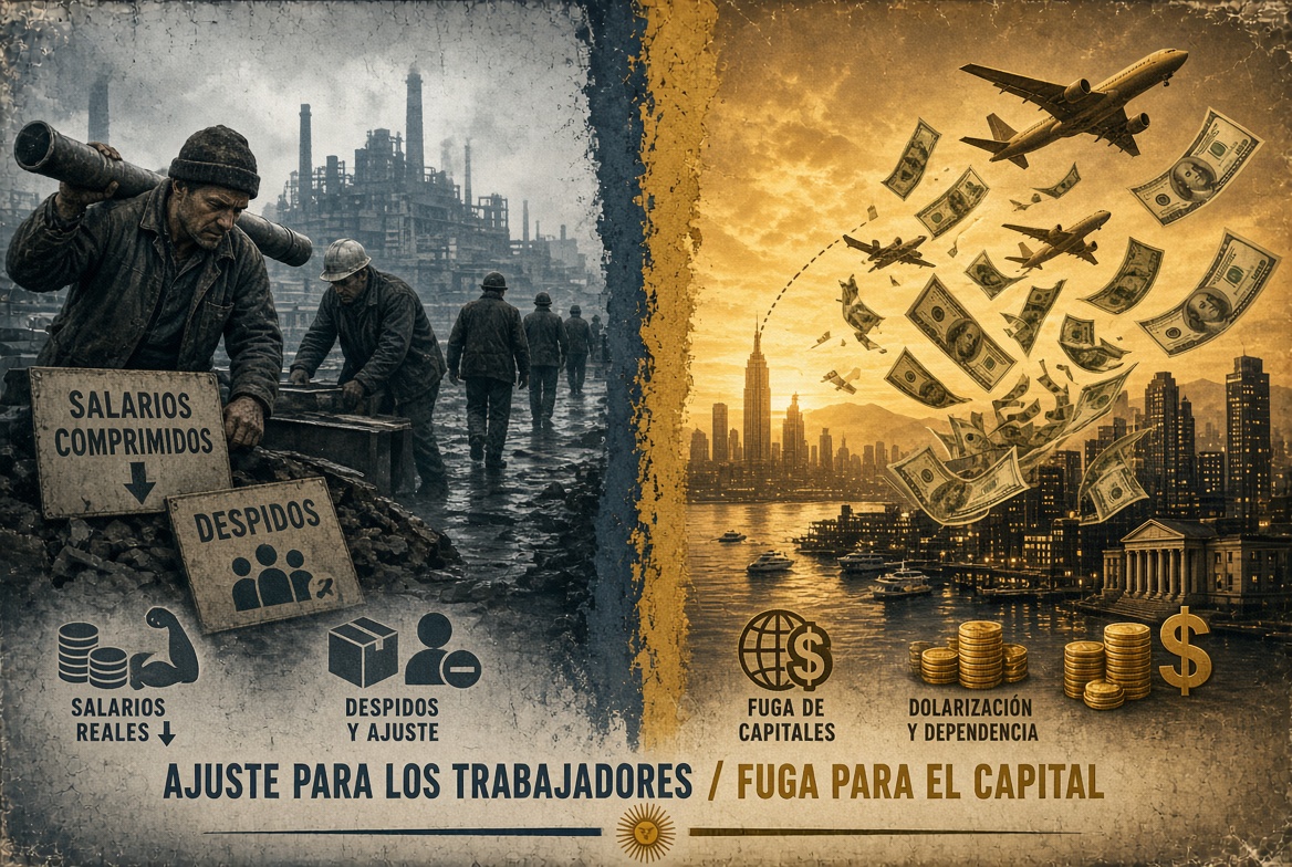 Ajuste, Deuda y Fuga